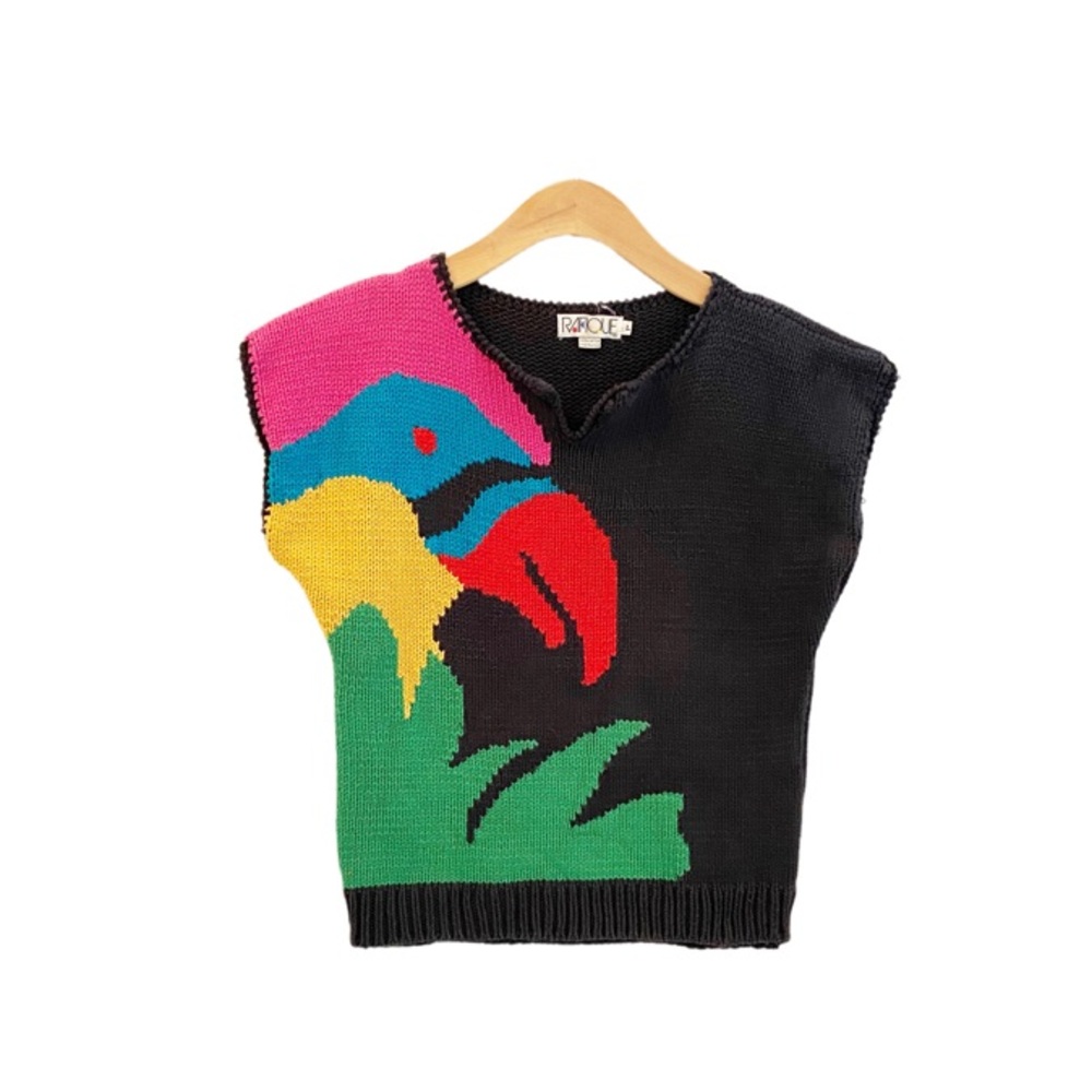 VINTAGE - KNIT SWEATER VEST